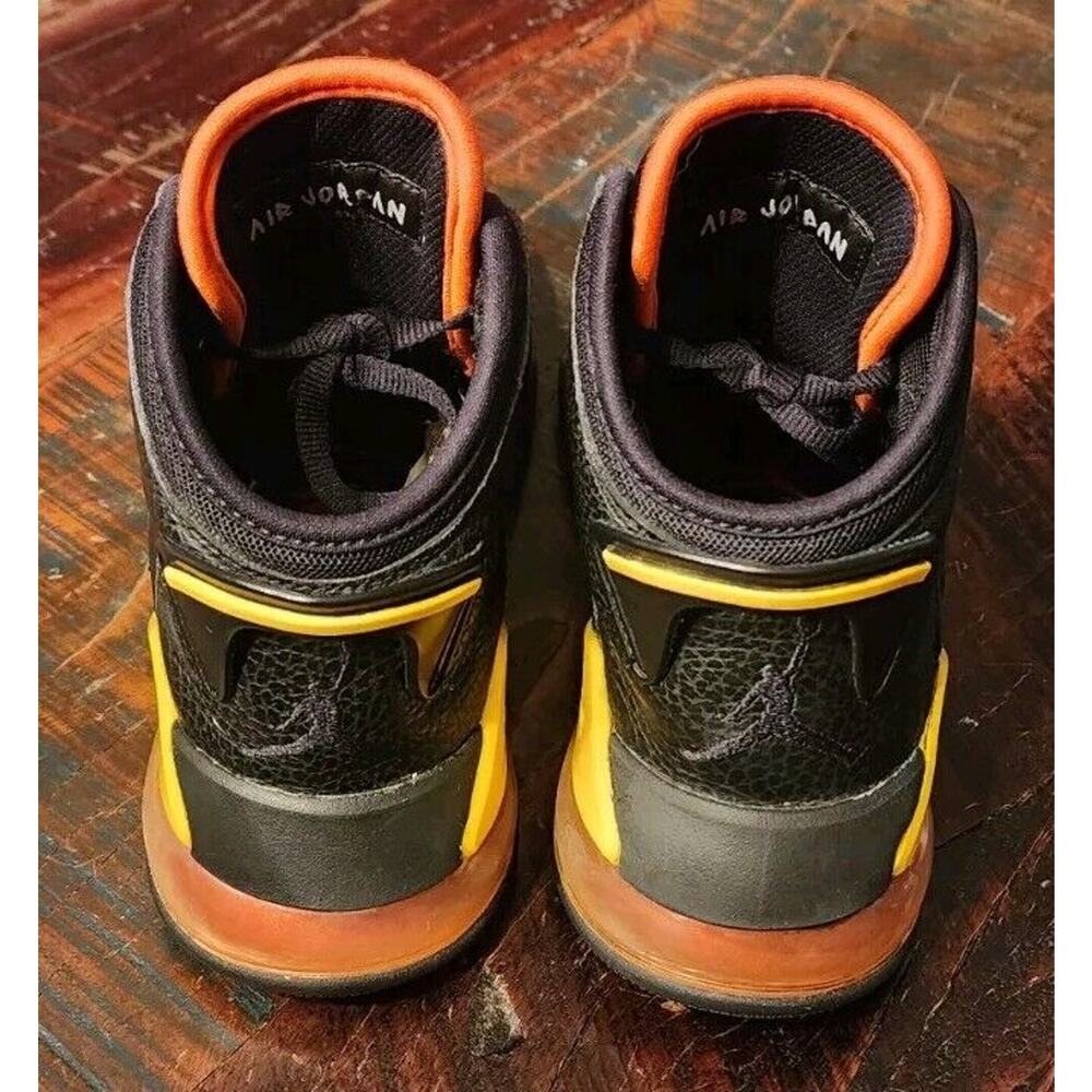 Nike Jordan Mars 270 Kids Shoes Black Orange Yellow BQ6508-009 Size 4.5Y - Picture 5 of 9